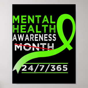 Poster Sensibilização Para A Saúde Mental Mês De Maio Par