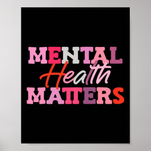 Poster Sensibilização para a saúde mental Sensibilização