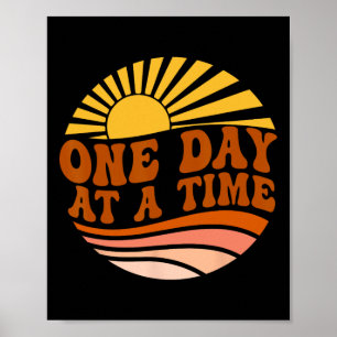 Poster Sensibilização Para A Saúde Um Dia De Cada Vez Ref