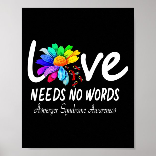 Poster Sensibilização para a Síndrome de Asperger (Frente)