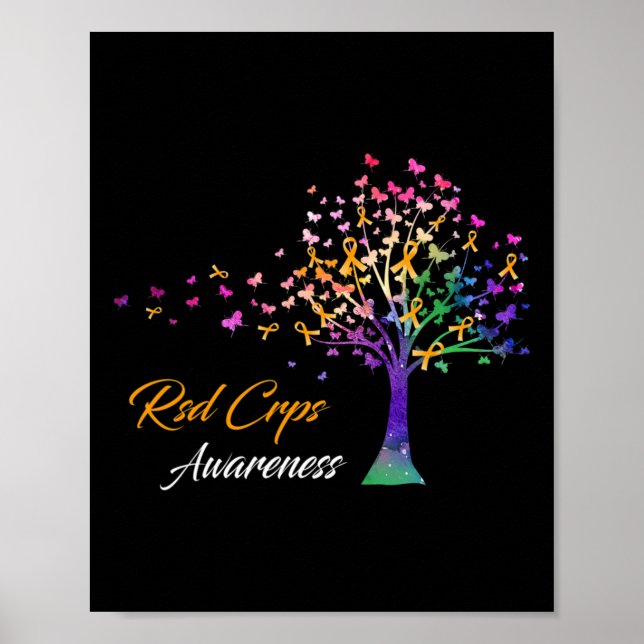 Poster Sensibilização para CRPS RSD da Faixa de Árvore (Frente)