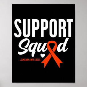 Poster Sensibilização para Leucemia no Esquadrão de Supor