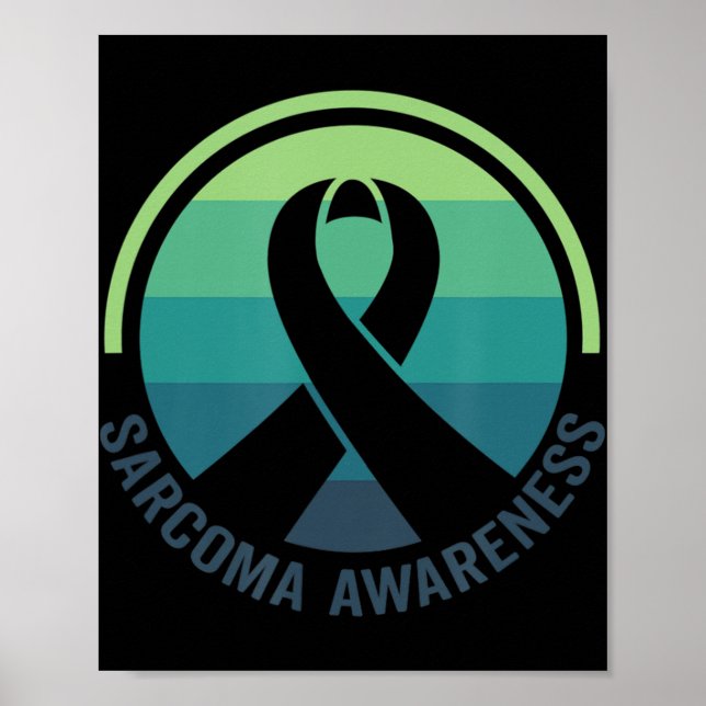 Poster Sensibilização para o Cancer Sarcoma (Frente)