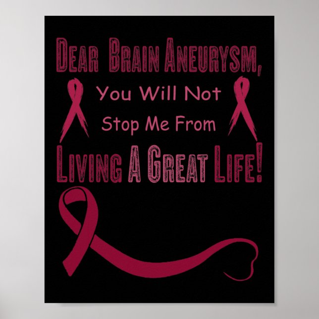 Poster Sensibilização para o neurismo 7 (Frente)