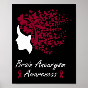 Poster Sensibilização para o neurismo cerebral - Mulheres