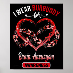 Poster Sensibilização para o neurismo Eu Visto borboleta
