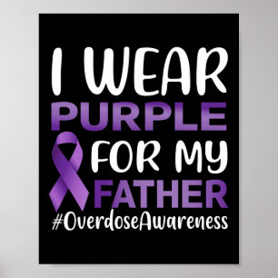 Poster Sensibilização Por Sobredosagem Eu Visto Roxo Para