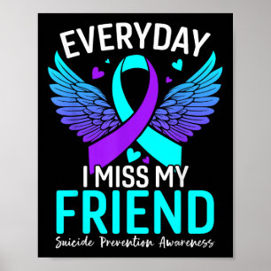 Poster Sensibilização Suicida Camisa Prevenção Suicida Am