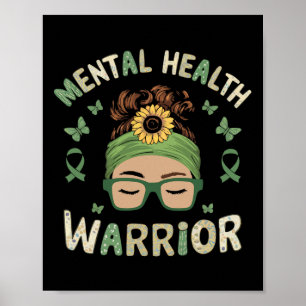 Poster Sensibilização Suicida Depressão Ansiedade Saúde M