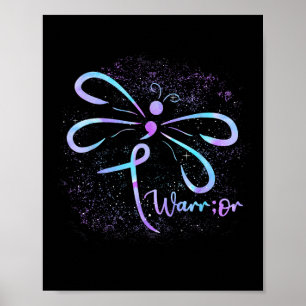 Poster Sensibilização suicida Semicolon Dragonfly Mental 