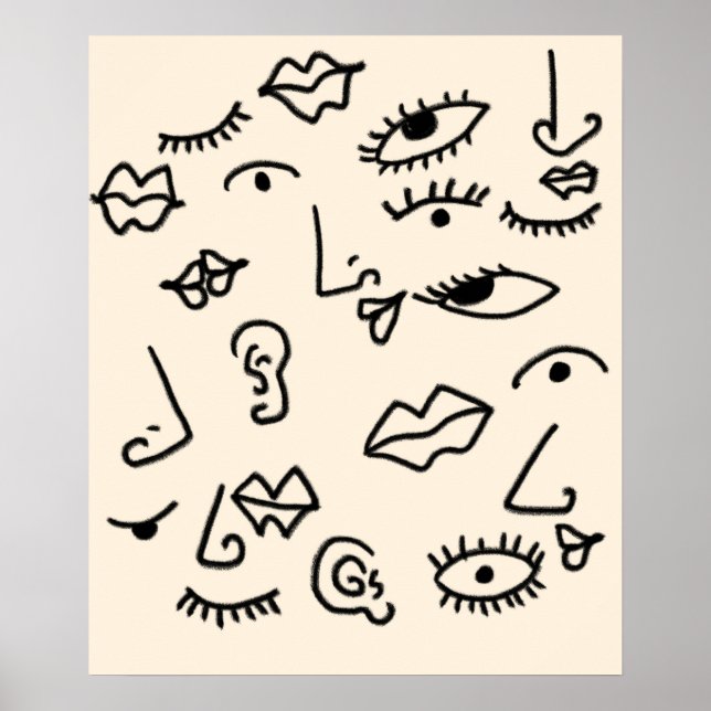 Poster Sentidos (Frente)