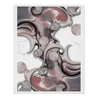 Póster "Sentimento vs Projeção", Poster brilhante