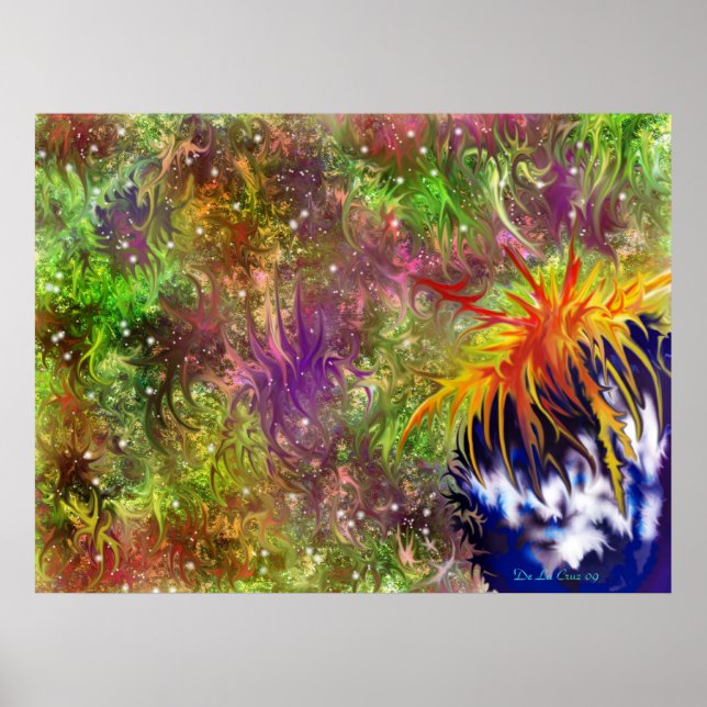 Poster sentimentos de ioga (Frente)