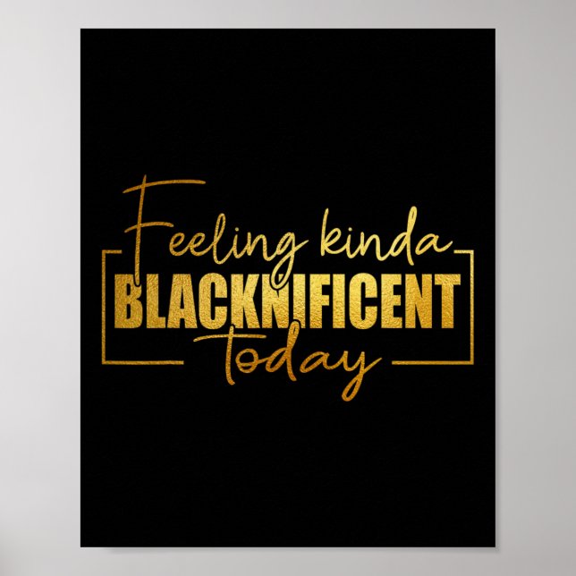 Poster Sentindo-Se Bastante Negra Hoje, Pride Black Hist (Frente)