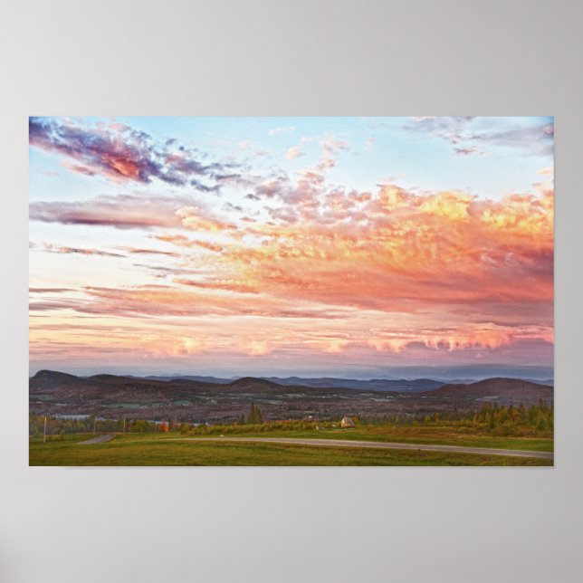 Poster Sentinel Rock Sunset, Vermont (Frente)