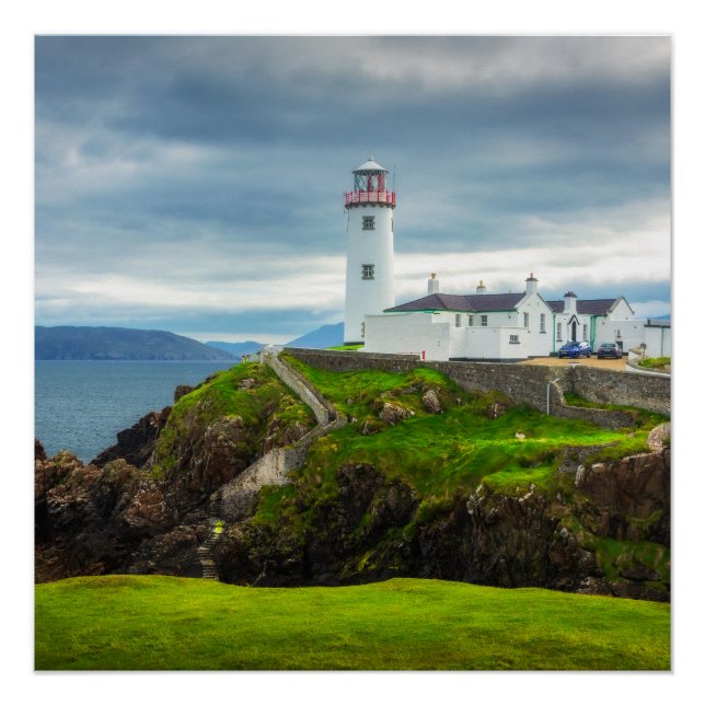 Póster Sentinela do Atlântico – Fanad Head (Frente)