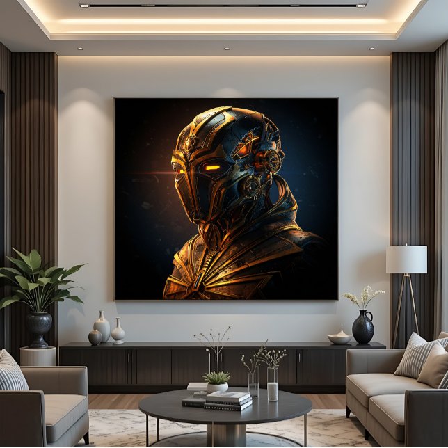 Poster Sentinela Dourada: O Despertar do Futuro (Criador carregado)