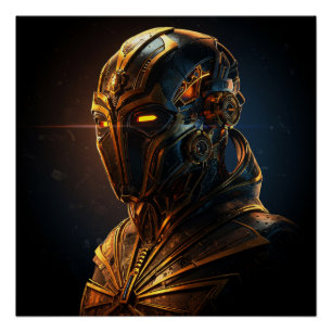 Póster Sentinela Dourado: O Despertar do Futuro