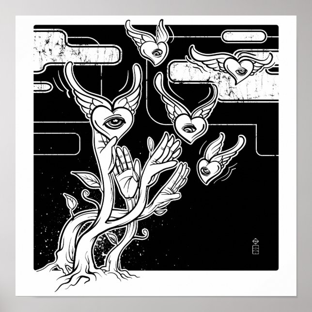 Póster Sentir amor (Frente)