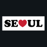 Poster Seoul Love Heart<br><div class="desc">Seoul Love Heart Globe Trotters se especializa em imagens idiossincráticas de todo o mundo. Aqui você encontrará Cartões de Saudação,  Cartões Postais,  Posters,  Mouséads e muito mais.</div>