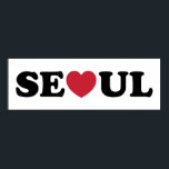 Poster Seoul Love Heart<br><div class="desc">Seoul Love Heart Globe Trotters se especializa em imagens idiossincráticas de todo o mundo. Aqui você encontrará Cartões de Saudação, Cartões Postais, Posters, Mouséads e muito mais.</div>