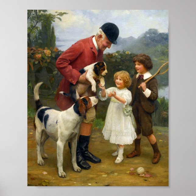 Poster Separação da ninhada | Arthur John Elsley (Frente)
