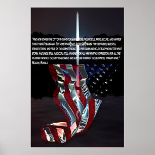 Póster Separador Patriótico ou Veterano Escolher um Ver C