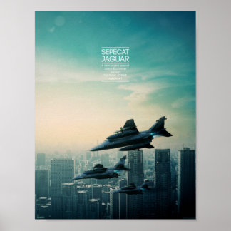 POSTER SEPECAT Jaguar