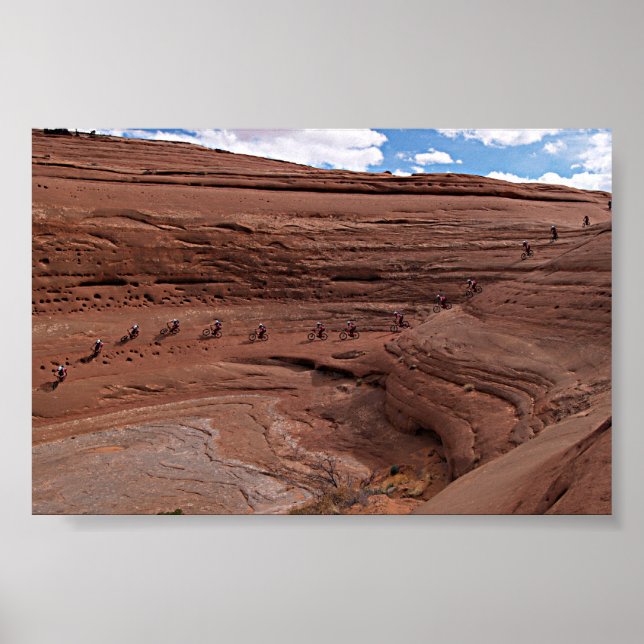 Póster sequência de rocha (Frente)