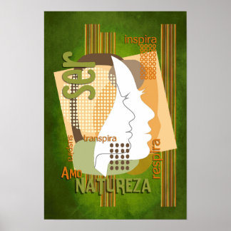 Poster SER - 09V2 Amo Natureza