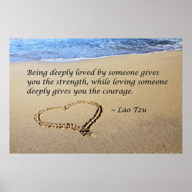 Poster Ser amado (Frente)