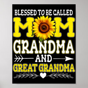 Poster Ser chamada de Mãe Vovó Excelente Da Vovó Mãe