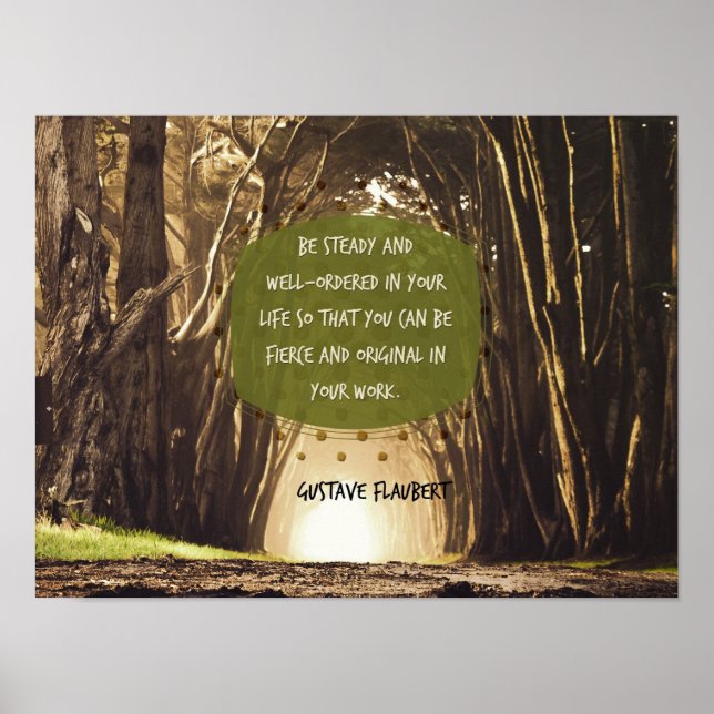 Poster Ser Firme E Original (Frente)