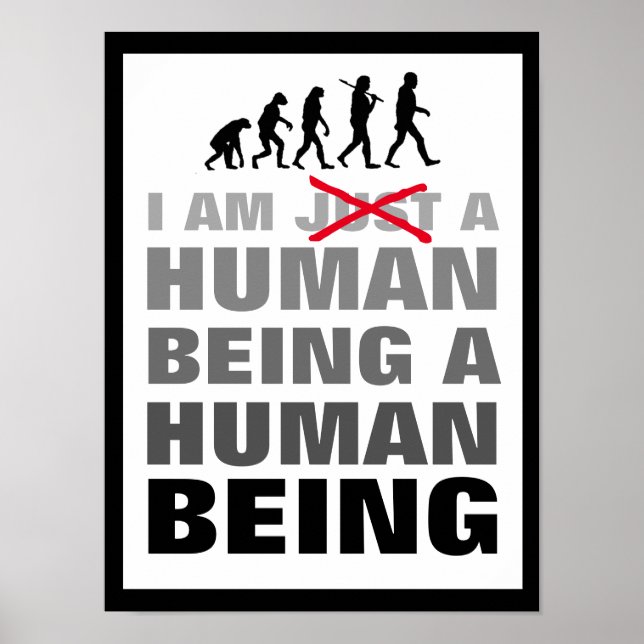 Poster Ser Humano (Frente)