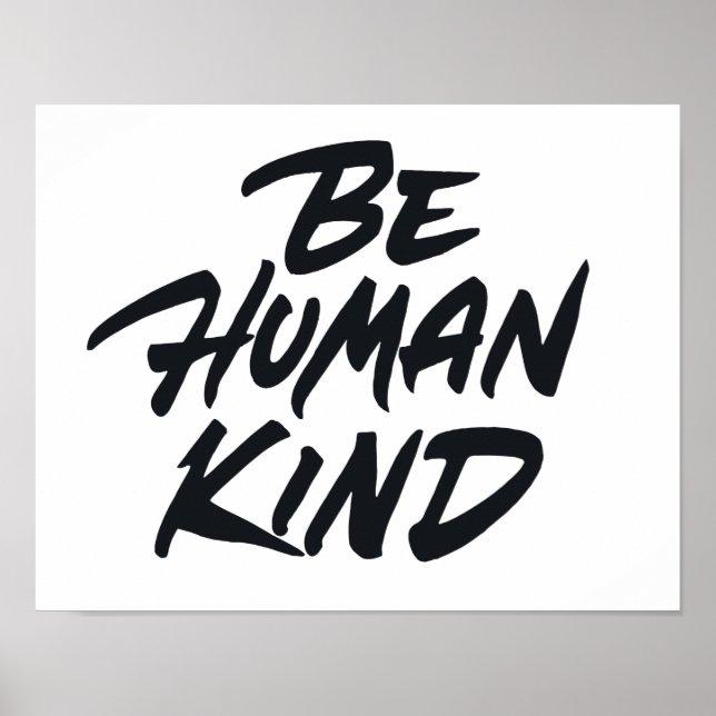 Poster Ser humano (Frente)
