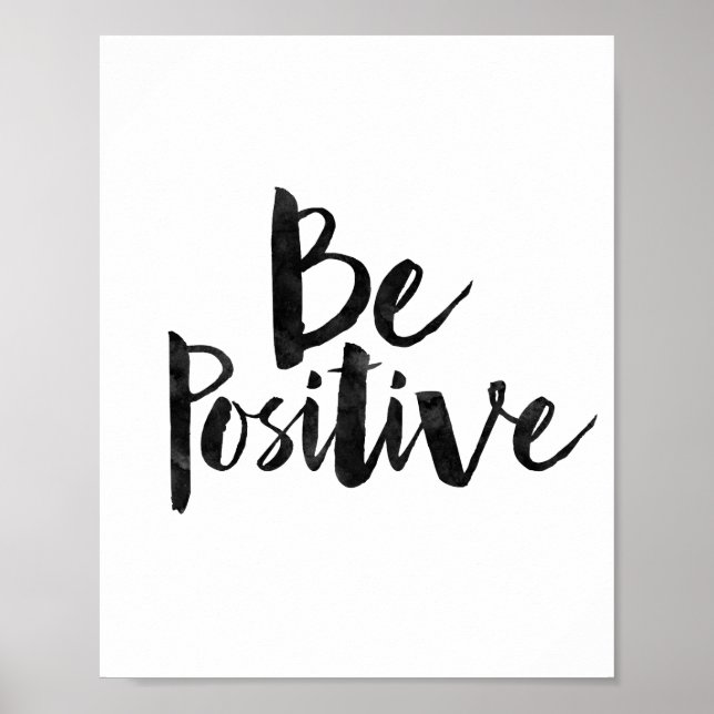 Póster Ser Positivo (Frente)