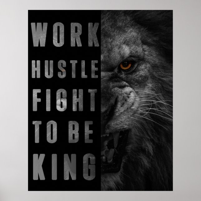 Poster Ser Rei (Frente)