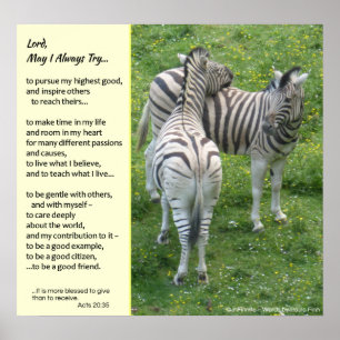 Poster Ser um bom amigo...