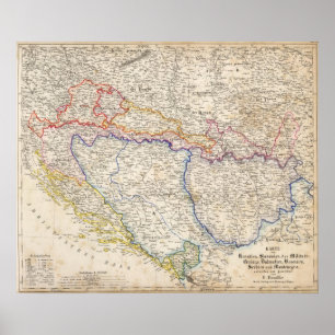 Poster Serbia, Bósnia