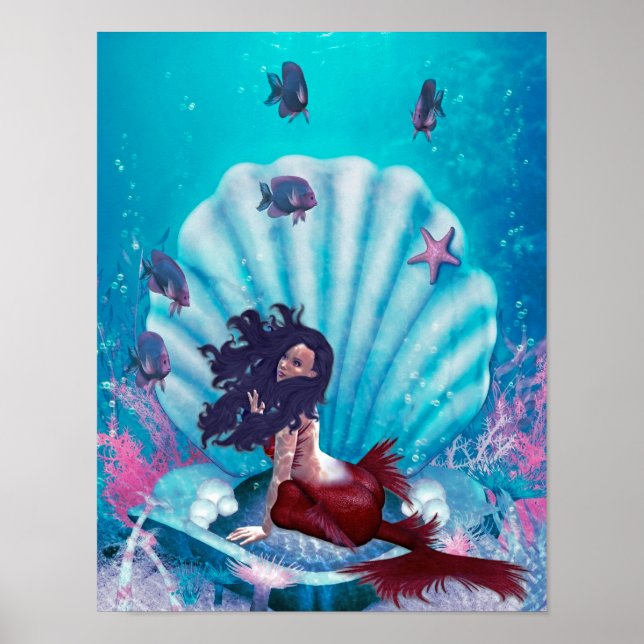 Poster sereia (Frente)