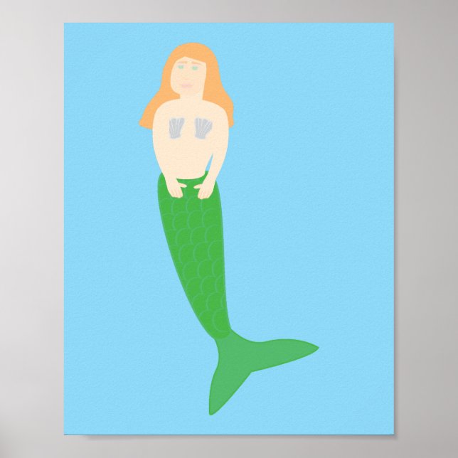 Poster Sereia (Frente)