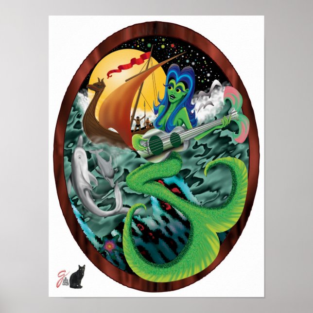 Poster Sereia (Frente)