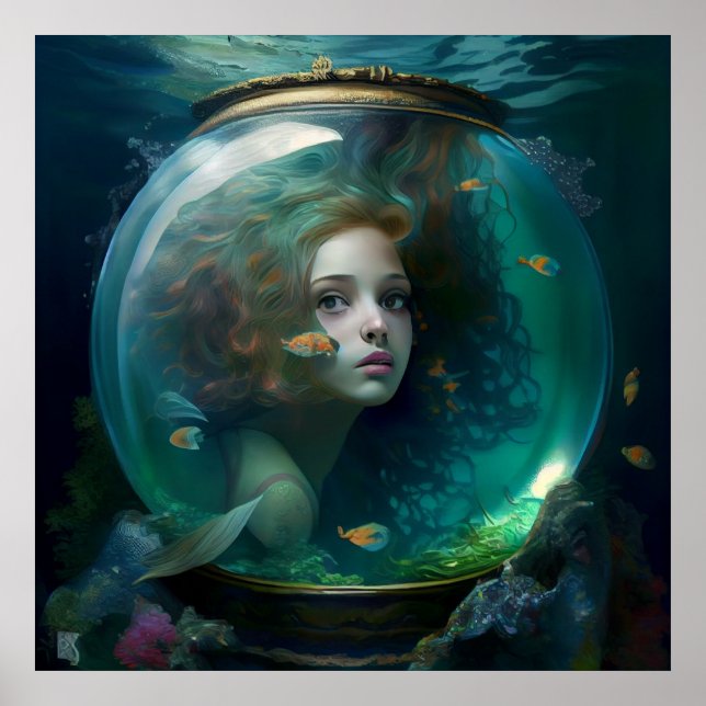 Poster sereia (Frente)
