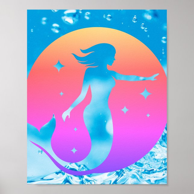 Poster sereia (Frente)