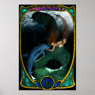 Poster Sereia & amigo