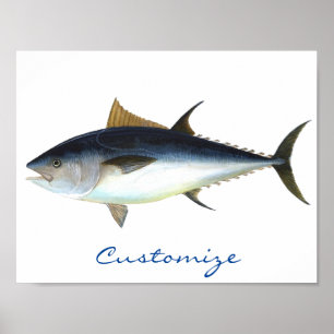 Poster Sereia de cauda rosa-branca Thunder_Cove