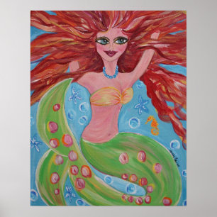Póster Sereia de Coralyn