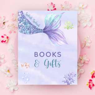 Poster Sereia debaixo do mar Livros e presentes