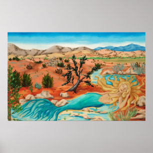 Poster Sereia do deserto