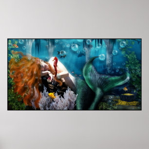 Póster Sereia do sono
